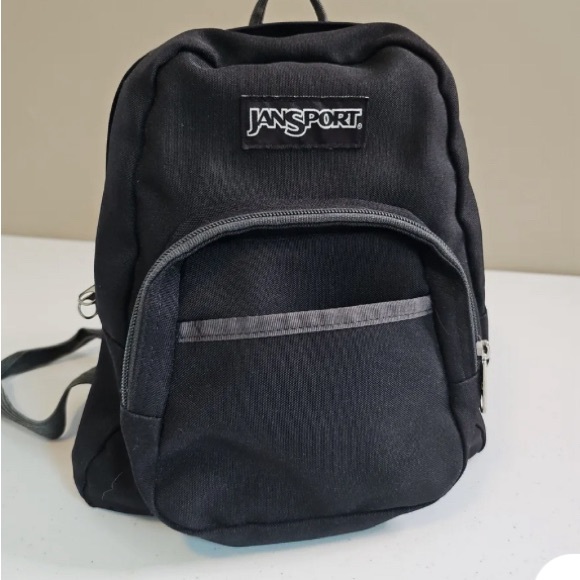 Jantzen Bags Jantzen Vintage 9s Mini Backpack Black Canvas Y2k